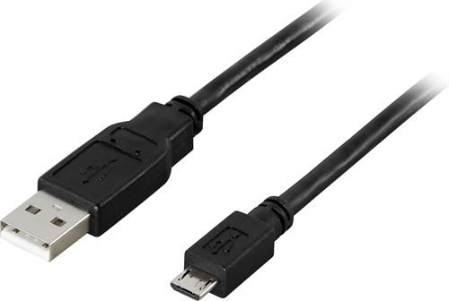 USB 2.0 kabel Micro 2m - 5-pack