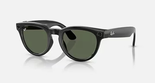 Ray-Ban Meta Headliner 50 - svart/G-15 grön