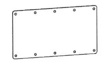 SPACE VESA adapter 100x100 till 100x200mm